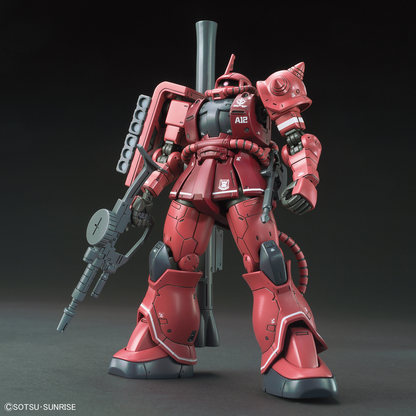 Bandai High Grade Gundam The Origin MS-06S Zaku II (Red Comet Ver.) 01