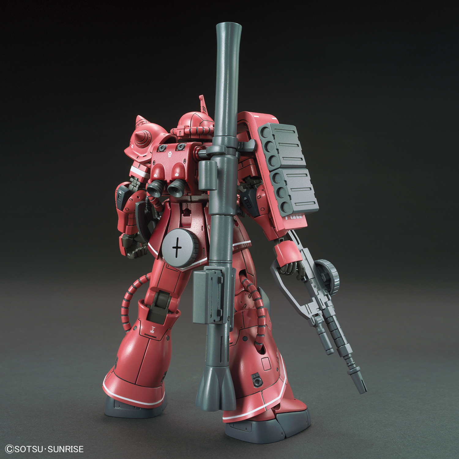 Bandai High Grade Gundam The Origin MS-06S Zaku II (Red Comet Ver.) 02