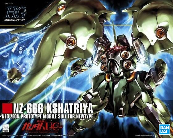 Bandai High Grade UC NZ-666 Kshatriya Gundam