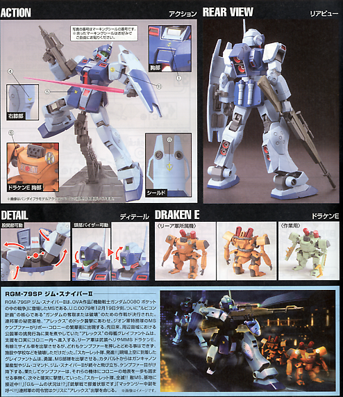 Bandai High Grade UC RGM-79SP GM SNIPER II 02