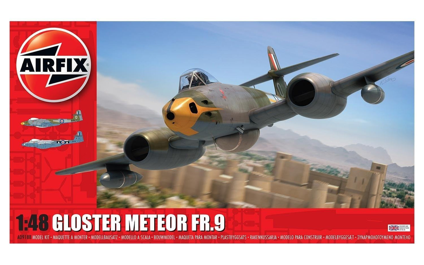 Airfix 1/48 Gloster Meteor FR.9