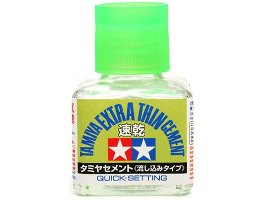 Tamiya Extra Thin Cement (Quick-Set )