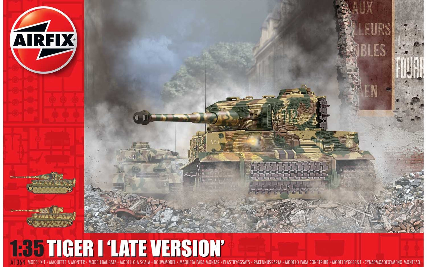 Airfix 1/35 Tiger 1 (Late Version) Tank